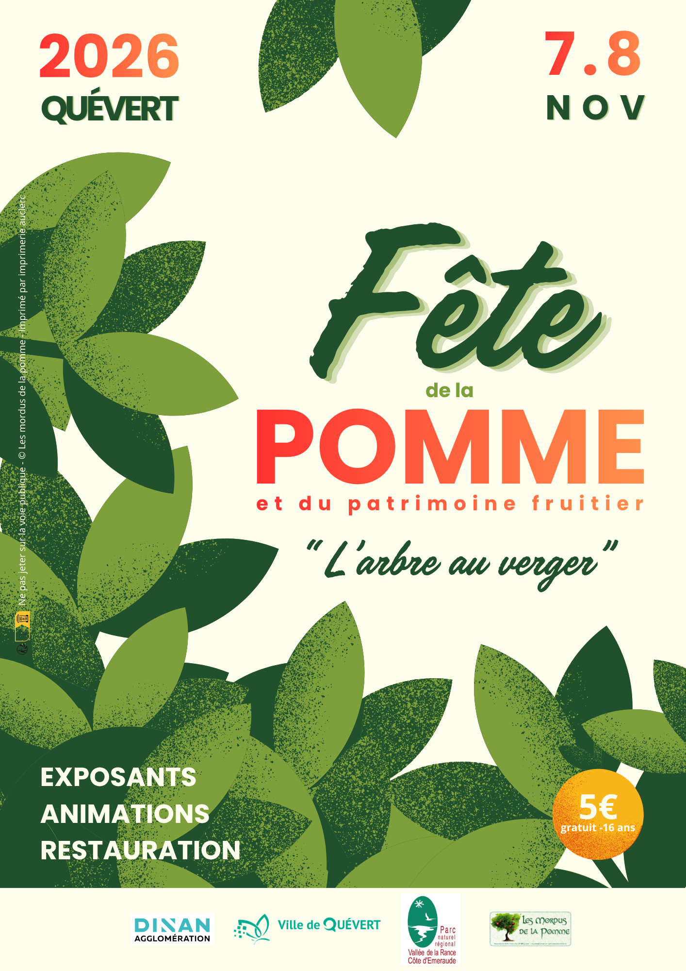Affiche de la Fête de la Pomme