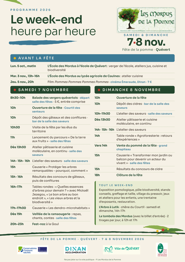 Programme heure par heure